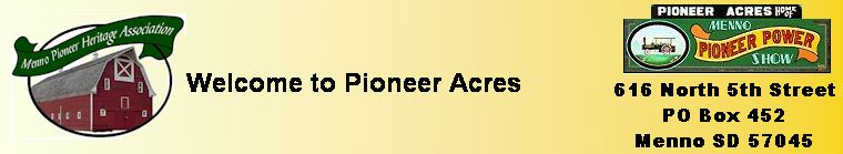 Menno Pioneer Power Show Banner